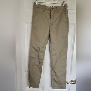 RVCA KHAKI PANTS SIZE 27
